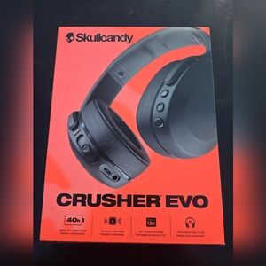 SKULLCANDY CRUSHERS EVO WIRELESS HEADPHONES/MIDNITE BLUE